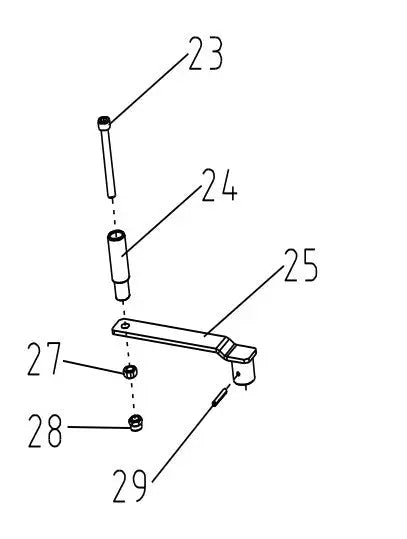 TMG-AFM40/48-D25 Rocker Arm Assembly, Hardware Included TMG-Parts