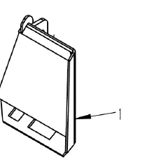 TMG-SLG30-1 Skid Steer Mount Plate (L)