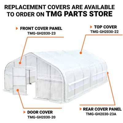 TMG-GH2030-20/23 Front panel cover(includes door cover GH2030-20)