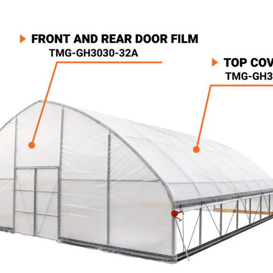 TMG-GH3030-32 Top cover (6 Mil clear EVA plastic film)