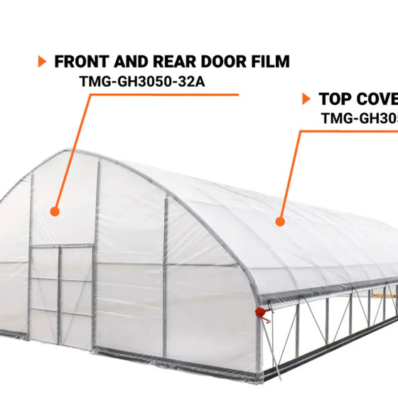 TMG-GH3050-32 Top cover (6 Mil clear EVA plastic film)