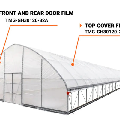 TMG-GH30120-32 Top cover (6 Mil clear EVA plastic film)