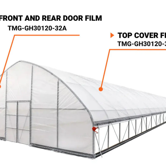 TMG-GH30120-32 Top cover (6 Mil clear EVA plastic film)