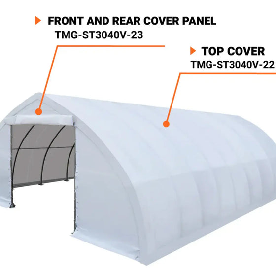 TMG-ST3040V-22 Top cover (17oz PVC tarp)