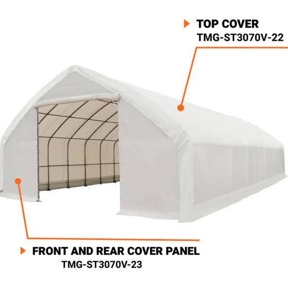 TMG-ST3070V-22 Top cover (17oz PVC tarp)