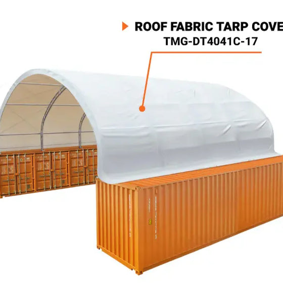 TMG-DT4041C-17 Roof top fabric tarp cover, 32oz PVC900 (upgraded)