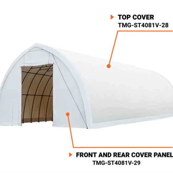 TMG-ST4081V-28 Top cover (17oz PVC tarp)