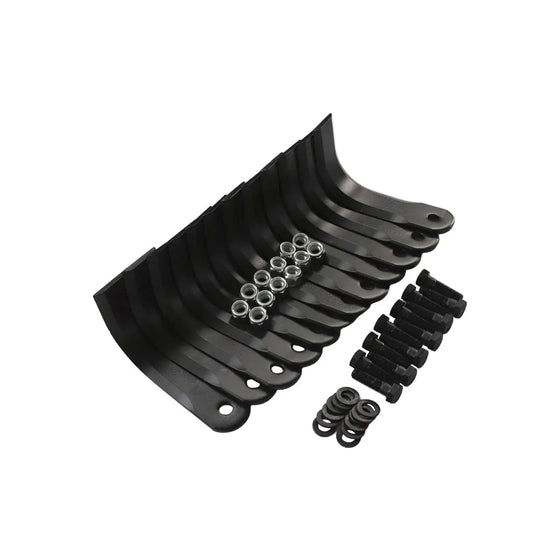 TMG-SRT72-1-2 Tiller Blade Tines, Pack of 12, Hardware Included TMG-Parts