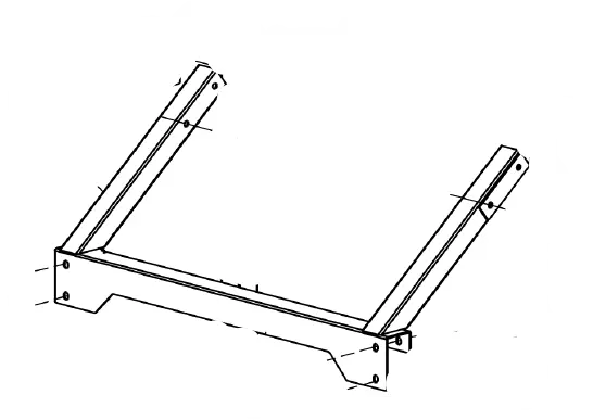 TMG-PSM26-B38 UPPER WELDING PART