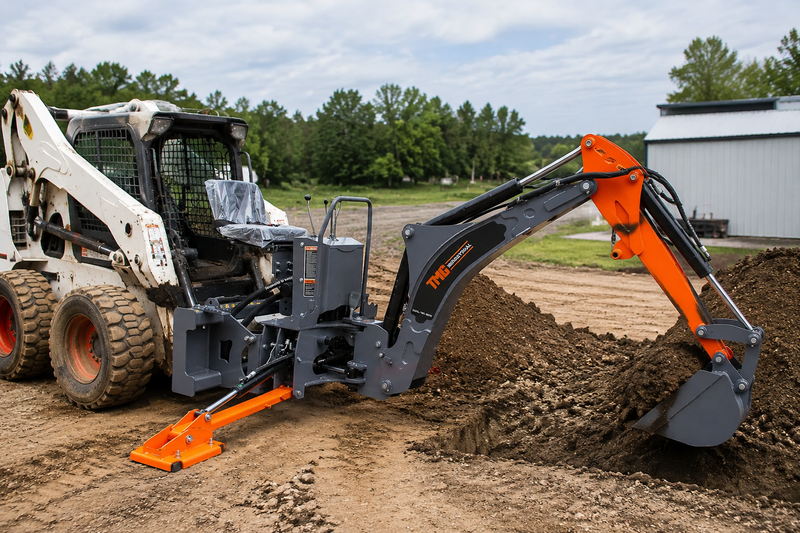 How to Choose the Right Skid Steer Backhoe Attachment for Your Projects