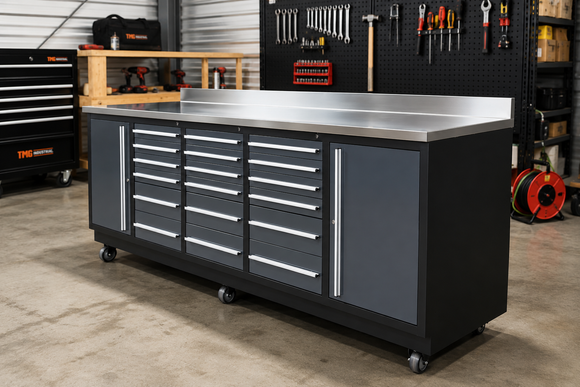 Maximize Your Workshop Space: TMG Heavy Series Workbench Fitment Guide
