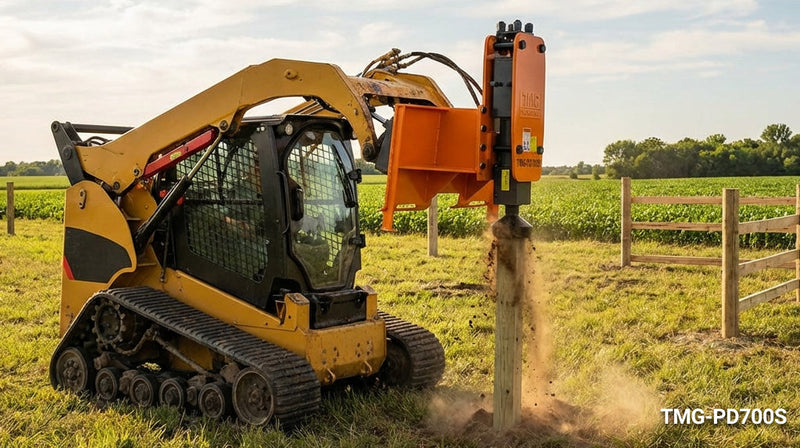 A Comprehensive Guide to Choosing the Right Skid Steer Post Pounder for Your Projects