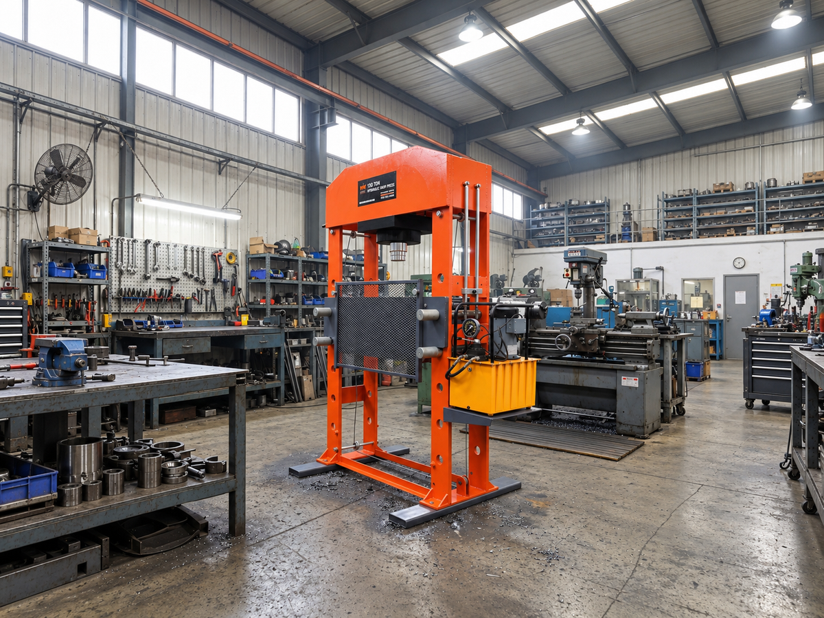 How to Choose a Hydraulic Shop Press: A Tonnage Guide TMG Industrial Australia