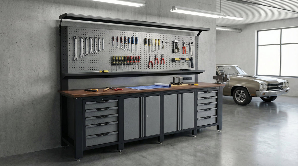 How to Choose a Workbench for Your Workshop or Garage TMG Industrial Australia