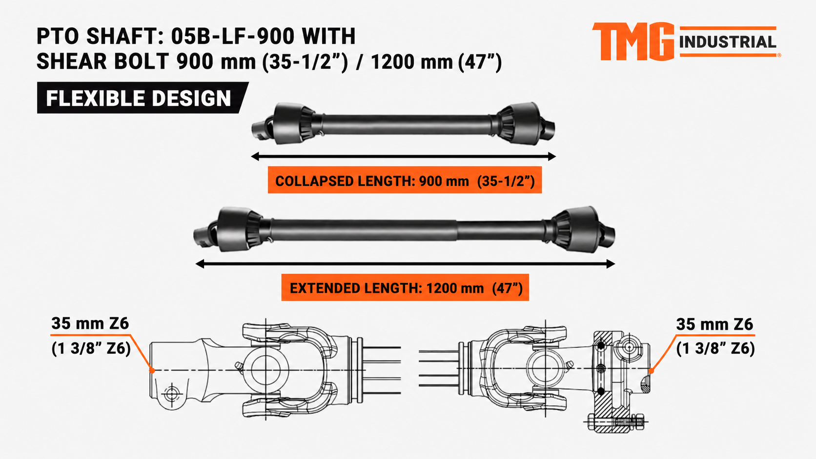152 mm (6