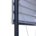 TMG-MSB1230 12' x 30' Metal Shed Boat Shelter with 12.5' peak height and 10.5' sidewall height, galvanized steel frame and metal roof panels