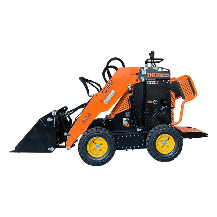 740 kg Wheeled Stand-On Skid Steer, 420cc/11.5 HP Gas Engine, 762 mm Bucket Width, TMG-MVL16 TMG Industrial Australia