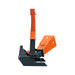 152 mm (6") 3-Point Hitch Wood Chipper, Reversible/Hardened Blades, 360° Swiveling Chute, TMG-WC65 (Previously TMG-WC62) TMG Industrial AU