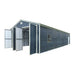 6 x 12 m Metal Garage Shed, 2.8 m High Double Front Doors, 4 m Peak, 72 m² TMG-MS2040 TMG Industrial Australia