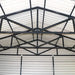 6 x 12 m Metal Garage Shed, 2.8 m High Double Front Doors, 4 m Peak, 72 m² TMG-MS2040 TMG Industrial Australia