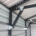 6 x 12 m Metal Garage Shed, 2.8 m High Double Front Doors, 4 m Peak, 72 m² TMG-MS2040 TMG Industrial Australia