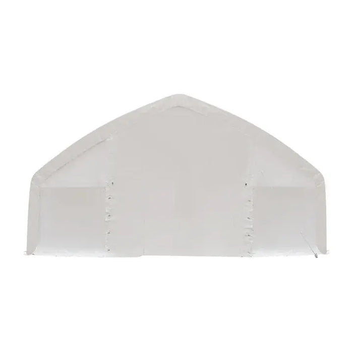 9 x 15 m Straight Wall, Peak Ceiling Storage Shelter with PVC Cover, TMG-ST3052V (Previously ST3050V) TMG Industrial Australia