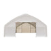 9 x 15 m Straight Wall, Peak Ceiling Storage Shelter with PVC Cover, TMG-ST3052V (Previously ST3050V) TMG Industrial Australia