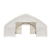 9 x 15 m Straight Wall, Peak Ceiling Storage Shelter with PVC Cover, TMG-ST3052V (Previously ST3050V) TMG Industrial Australia
