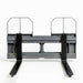 42" pallet fork for skid steer with heavy-duty Class II forks, 4,200 lbs capacity, and wide guard, TMG-SPF42
