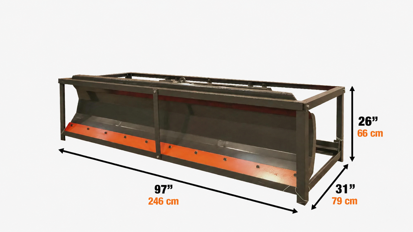 239 cm Skid Steer Dozer Blade/Snow Plow Pusher (94