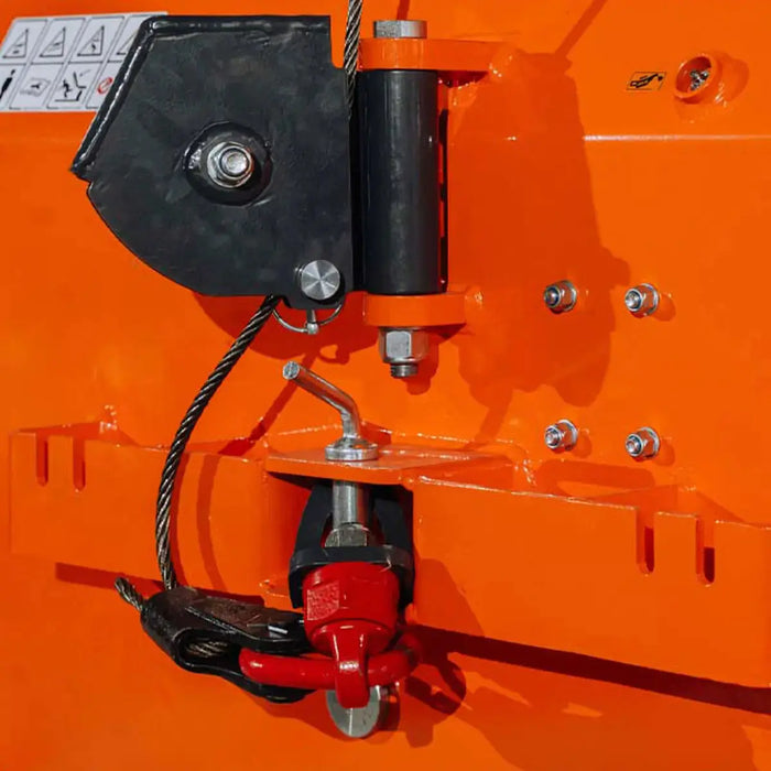 42 kN Log Skidding Winch for 30 - 50 HP Tractors, 3-Point Hitch, Category 1, TMG-FW50T  TMG Industrial AU