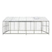 2.4 x 6.1 m Greenhouse Kit with Galvanized Steel Frame, Pro Series, Polycarb Roof and Crystal-Clear Walls TMG-GH821 TMG Industrial Australia