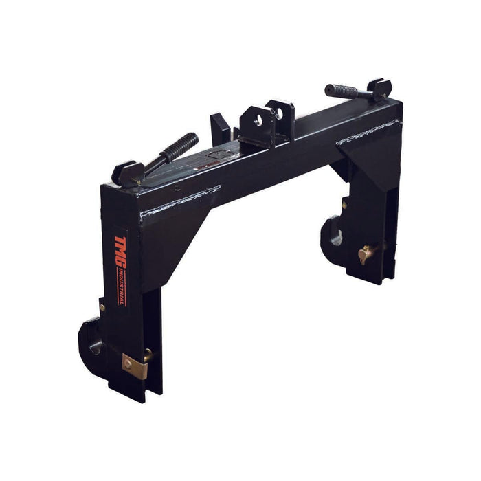 TMG Industrial Tractor 3-Point Quick Hitch, 3600 Lb Capacity, CAT 2 Hook-Up, 90 HP Tractor, ASAE Specifications, TMG-TQH03