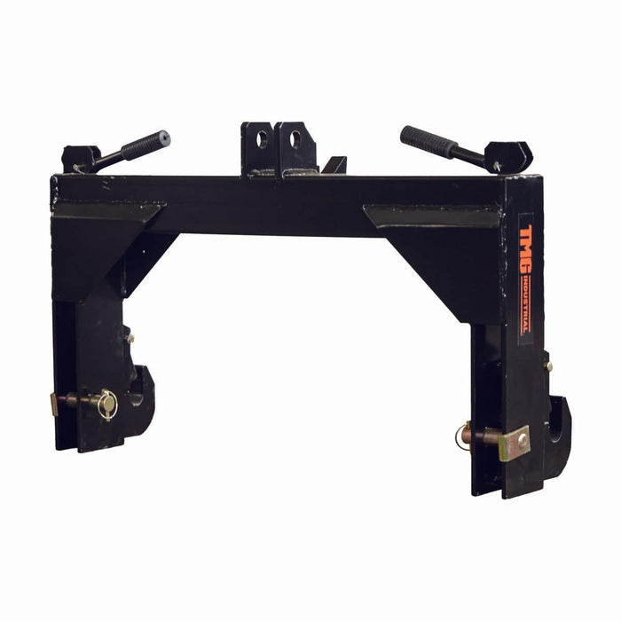 TMG Industrial Tractor 3-Point Quick Hitch, 3600 Lb Capacity, CAT 2 Hook-Up, 90 HP Tractor, ASAE Specifications, TMG-TQH03