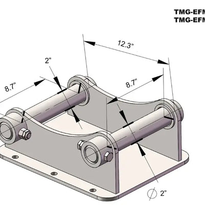 TMG-EFM40-1 HOOK WELDMENT