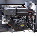 TMG-GLS16 firewood splitter processor with 15 HP engine, 20 ton splitting force and foldable conveyor
