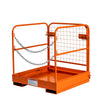 Forklift Work Platform 914 x 914 mm, 363 kg Capacity, Foldable Safety Cage with Hand Rails and Non-Slip Floor, TMG-FWP08
