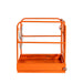 TMG-FWP08 forklift work platform, 36"x36", 800 lb capacity
