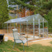 TMG Heavy Series™ 2.4 x 6.1 m Greenhouse Kit with Galvanized Steel Frame, Polycarb Roof and Crystal-Clear Walls, TMG-GH821 TMG Industrial Australia