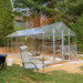 8' x 10' Greenhouse Kit with Galvanized Steel Frame, Pro Series, Polycarb Roof and Crystal-Clear Walls TMG-GH811 TMG Industrial