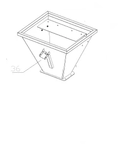 TMG-GWC3-36 TOP FEED HOPPER