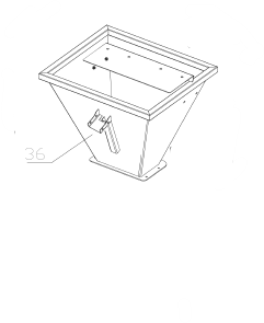 TMG-GWC3-36 TOP FEED HOPPER