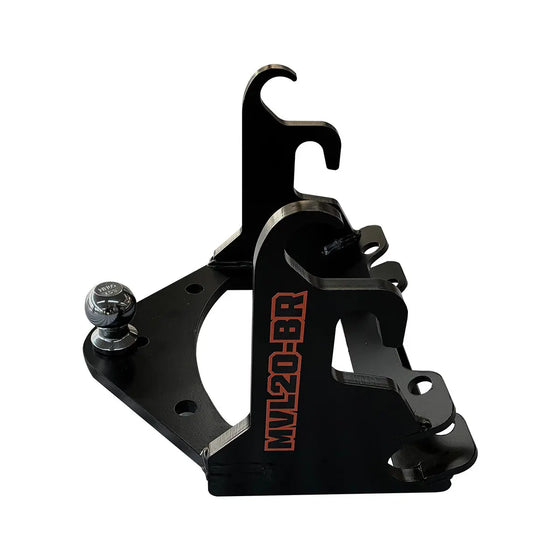 50 mm (2") Ball Mount Hitch Receiver, Works for TMG-MVL16 & TMG-MVL20 Stand-on Skid Steer, TMG-MVL20-BR TMG Industrial Australia
