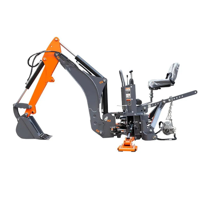 Backhoe Swing Ride TMG 2500 mm Tractor Swing Backhoe Attachment, 180° Boom – TMG ...