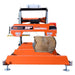 TMG Industrial 38” Portable Sawmill, 14-½’ Track Length, 22 HP V-Twin Engine, 4-Post Carriage, 10 L Water Tank, EPA Certified Fuel Tank, TMG-PSM38