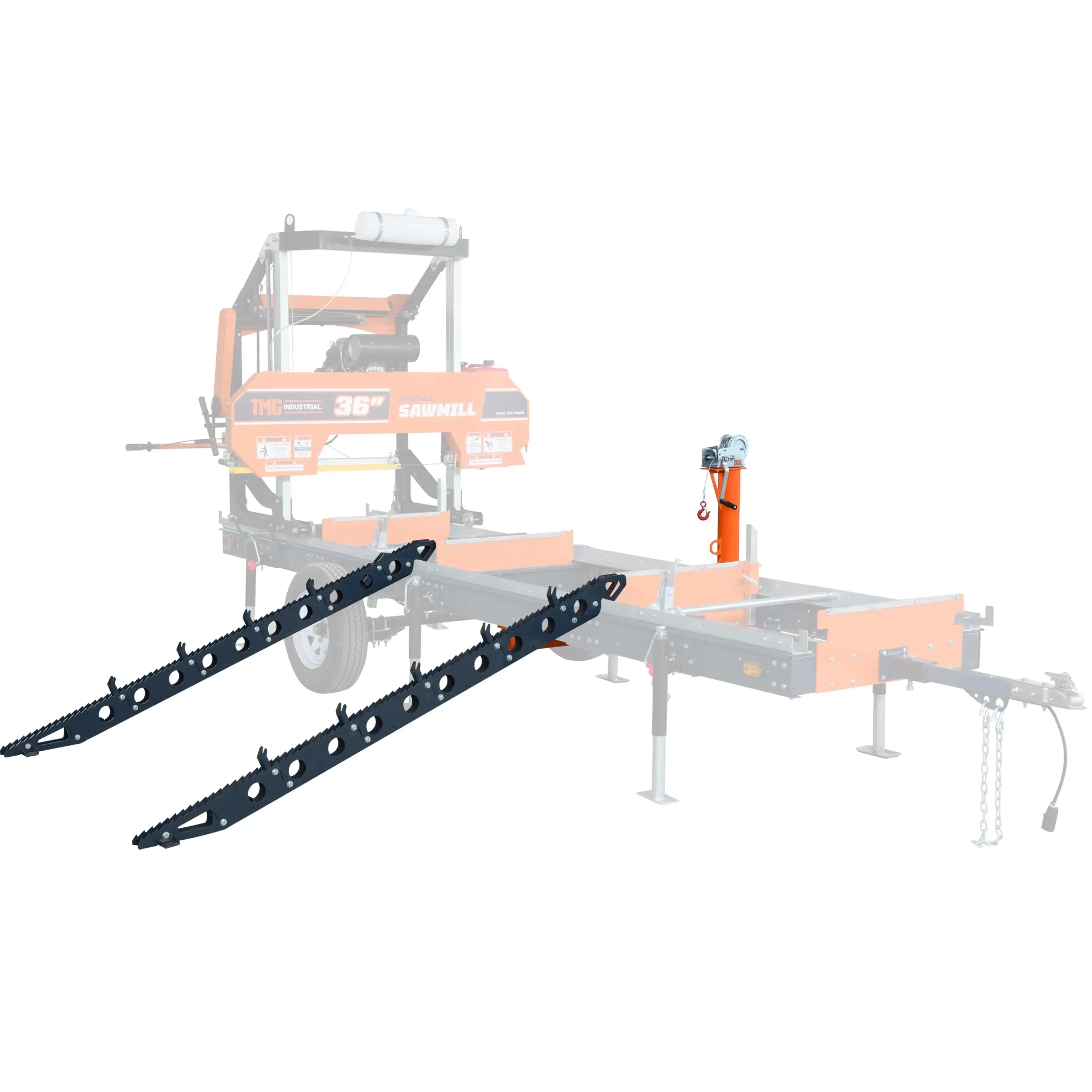 Automatic Log Loading Machine Log Loading/Rolling & Package for TMG-PSM36, 2-Speed Winch, 224