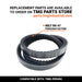PERU36010270M Peruzzo Teeth Belt BX47 for ELK CROSS