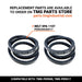 PERU36030317 Peruzzo BELT XPA 1107 for Koala Ground and Koala Pro (Pack of 2)
