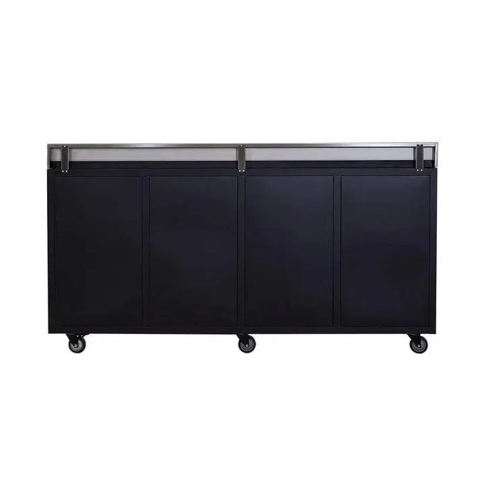 Pro Series 7-Ft 12-Drawer Workbench with Stainless Steel Top, Ball Bearing Double Slides & Casters TMG-WB712 TMG Industrial Australia
