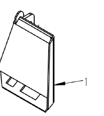 TMG-SLG30-1 Skid Steer Mount Plate (L)